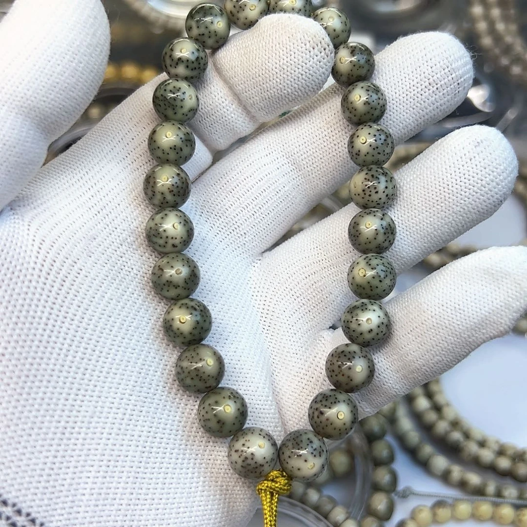 星月菩提手串绿幽灵手持10