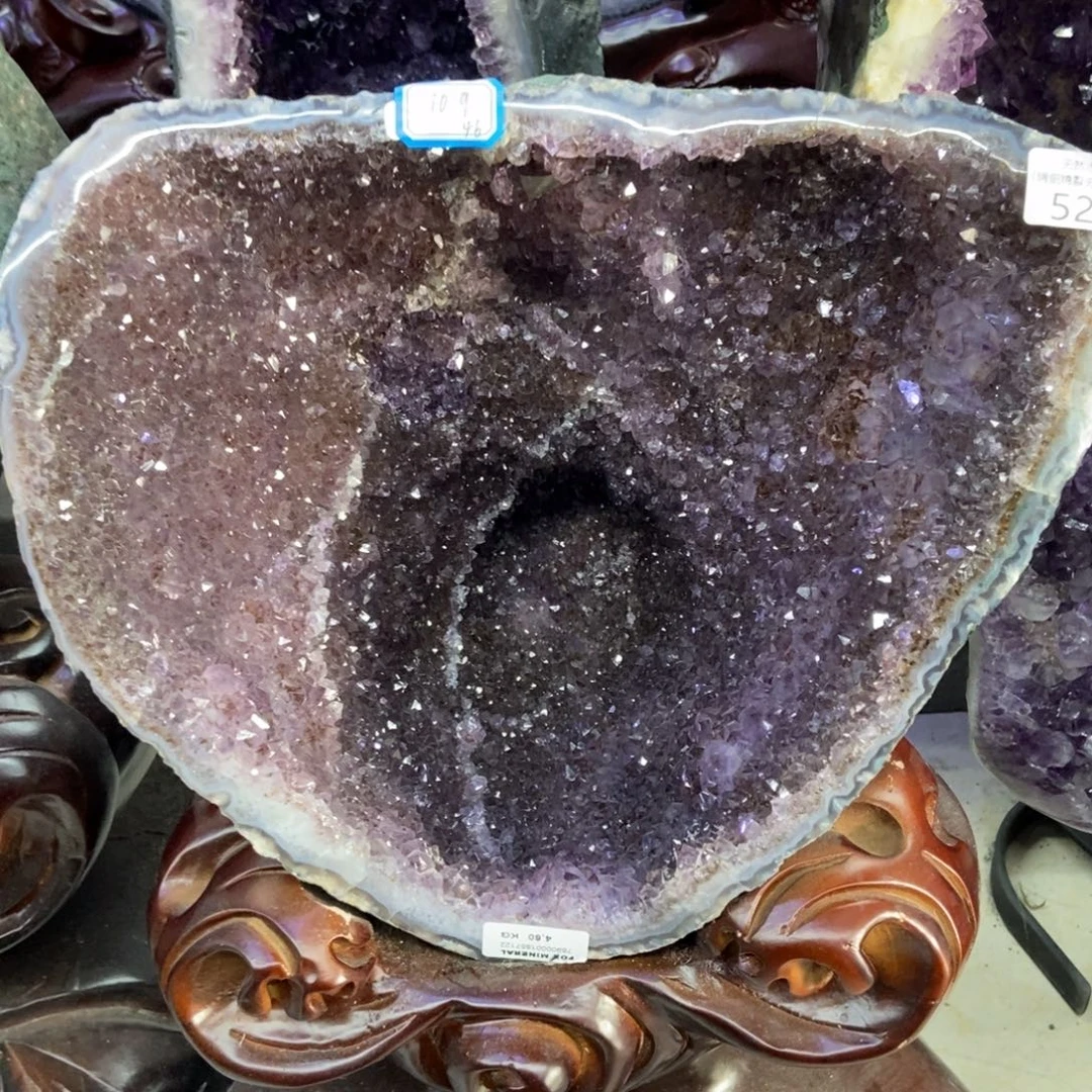 大型摆件（非配饰）紫晶未镶嵌