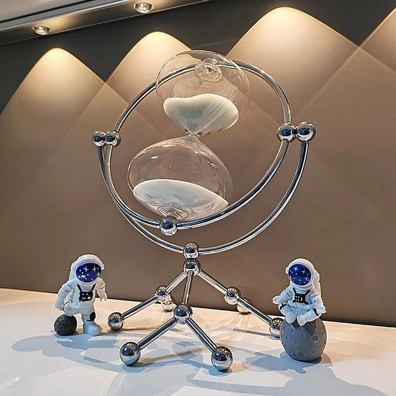 沙漏创意摆件流画高级感办公室轻奢高档客厅酒柜电视柜家居装饰品