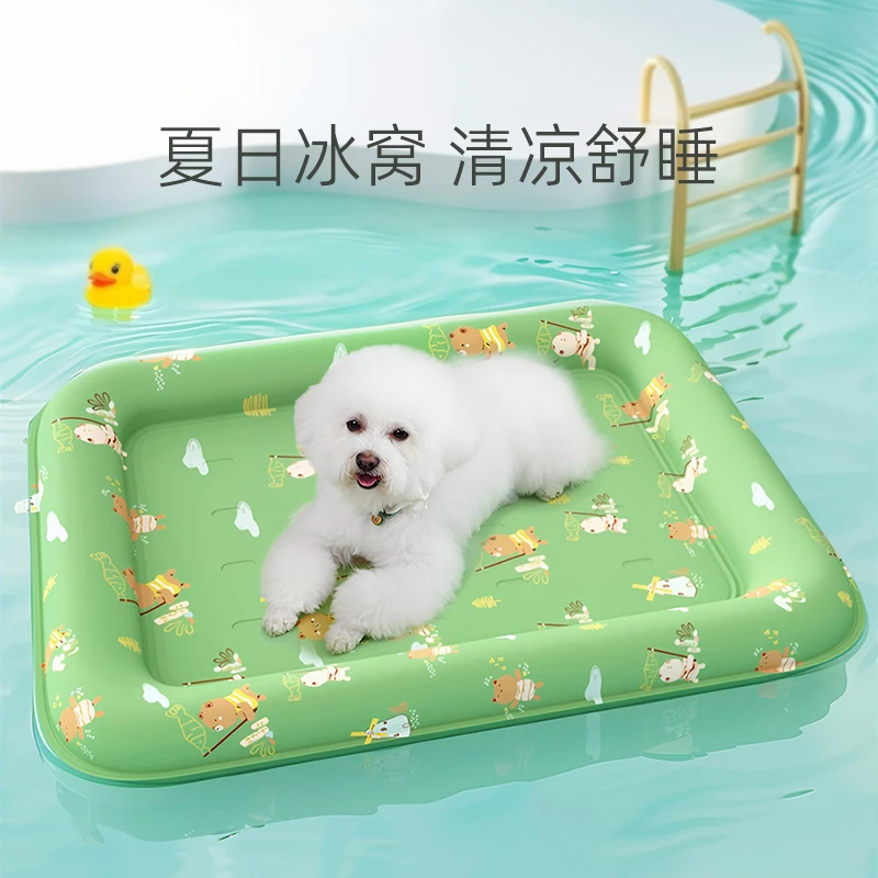 夏季宠物冰垫猫窝冰窝耐抓狗狗凉席夏天凉垫子猫咪睡觉降温神器