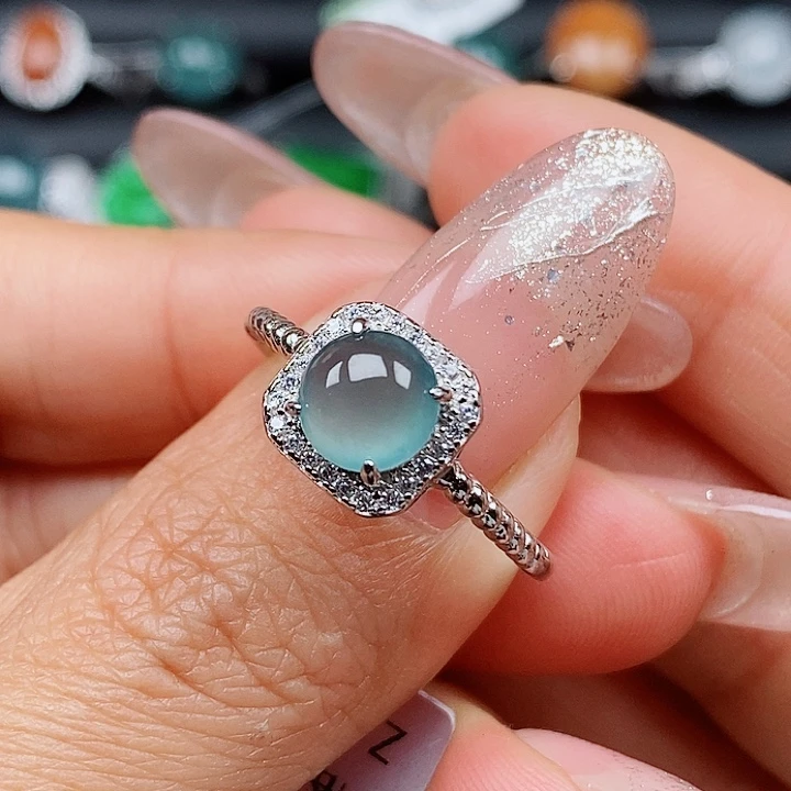 翡翠戒指未镶嵌戒指