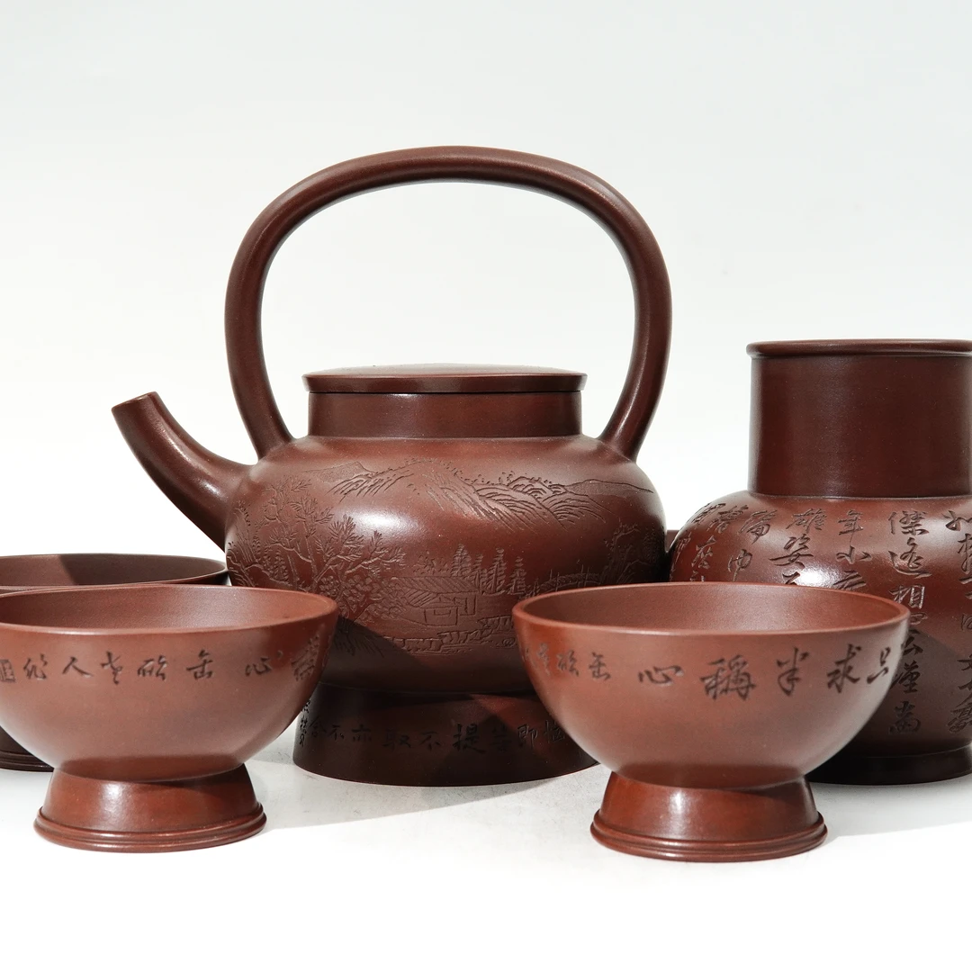 提篮,五四一厂拼紫泥,520/130cc,任仲光,PLDDRZG251230027