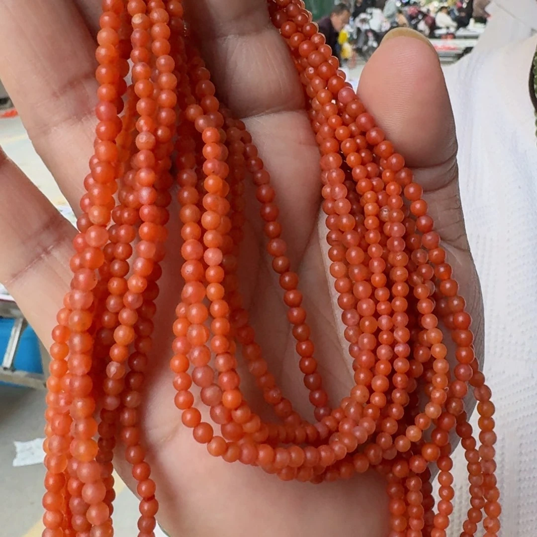 颈饰未镶嵌南红玛瑙