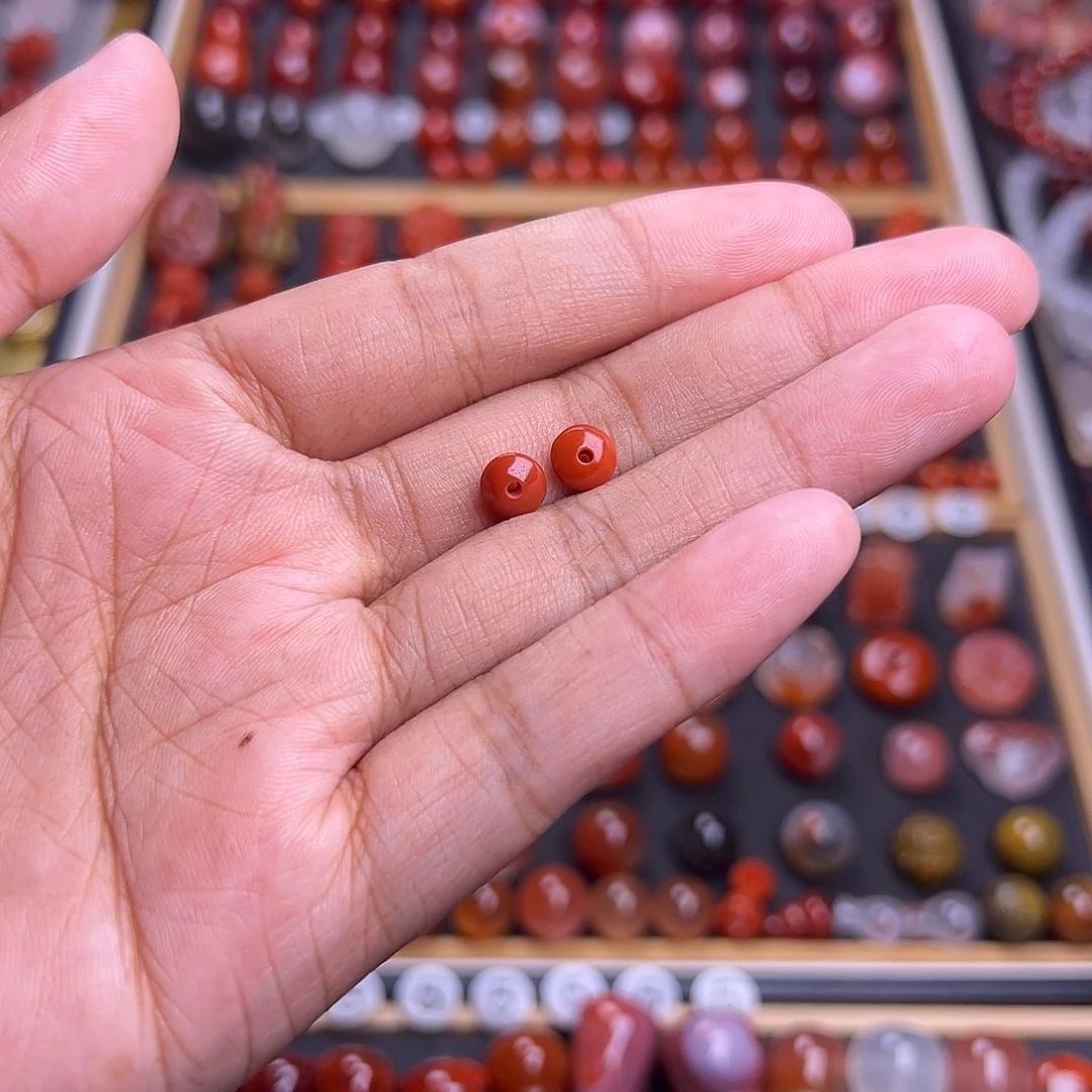 幸***福未镶嵌南红玛瑙珠宝奇石