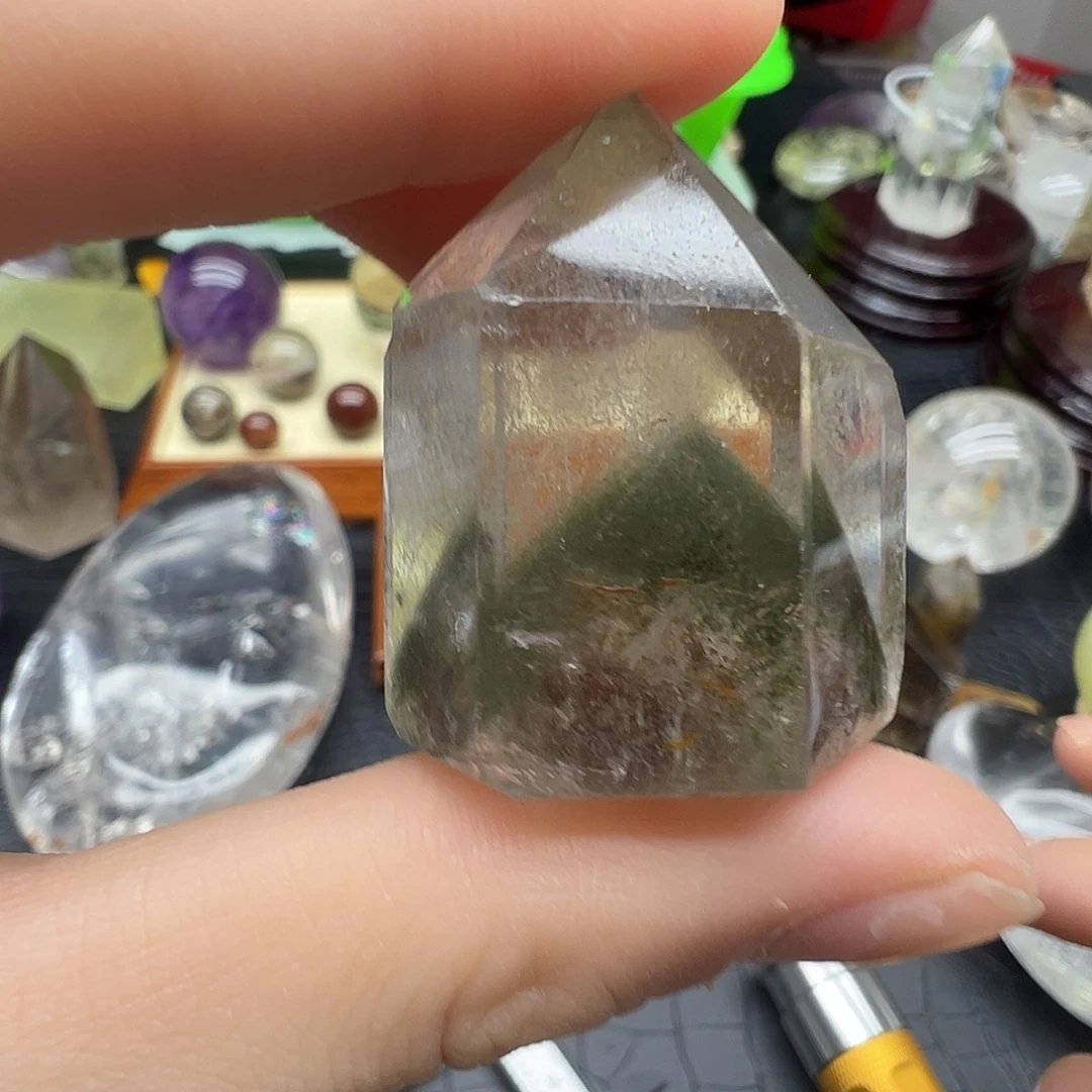 水晶珠宝半成品未镶嵌90水晶