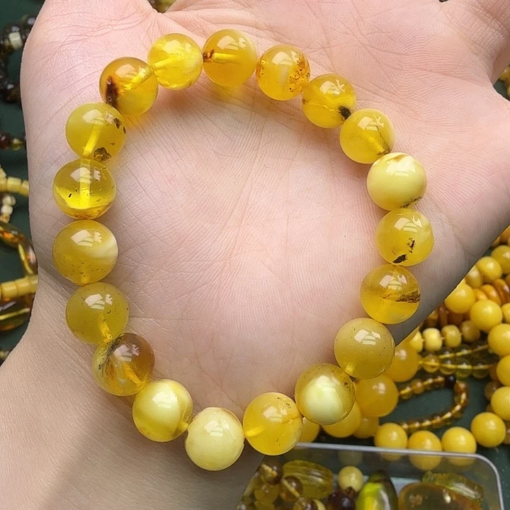 琥珀未镶嵌珠宝奇石