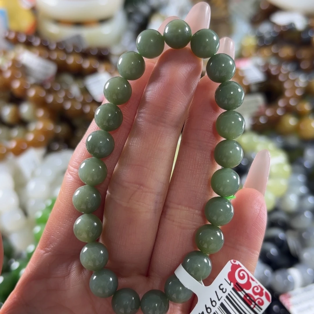 和田玉未镶嵌手串4