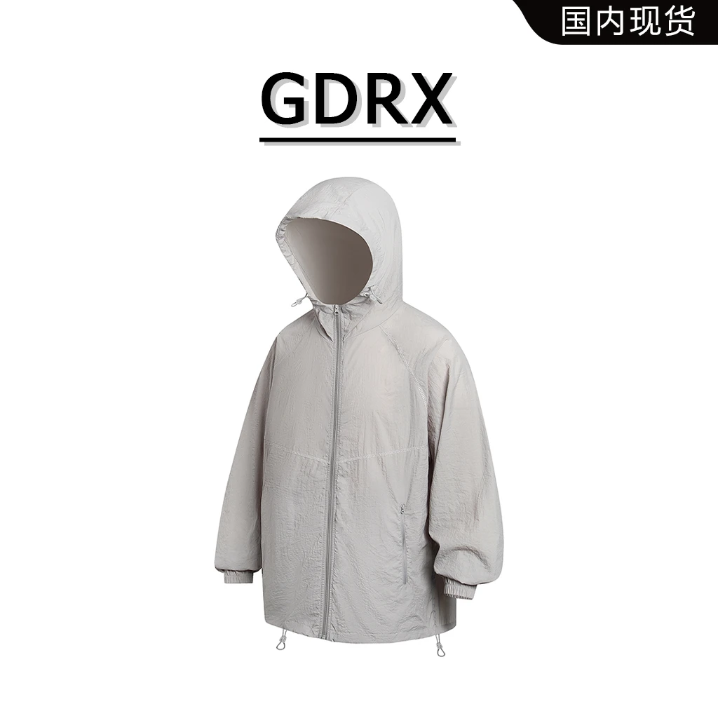 GDRX冰丝防晒衣男2025夏季新款高级感UPF50+轻薄透气防紫外线外套