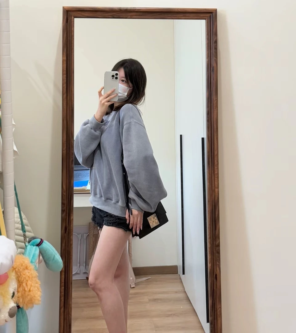 【娜娜活动】字母徽标圆领卫衣