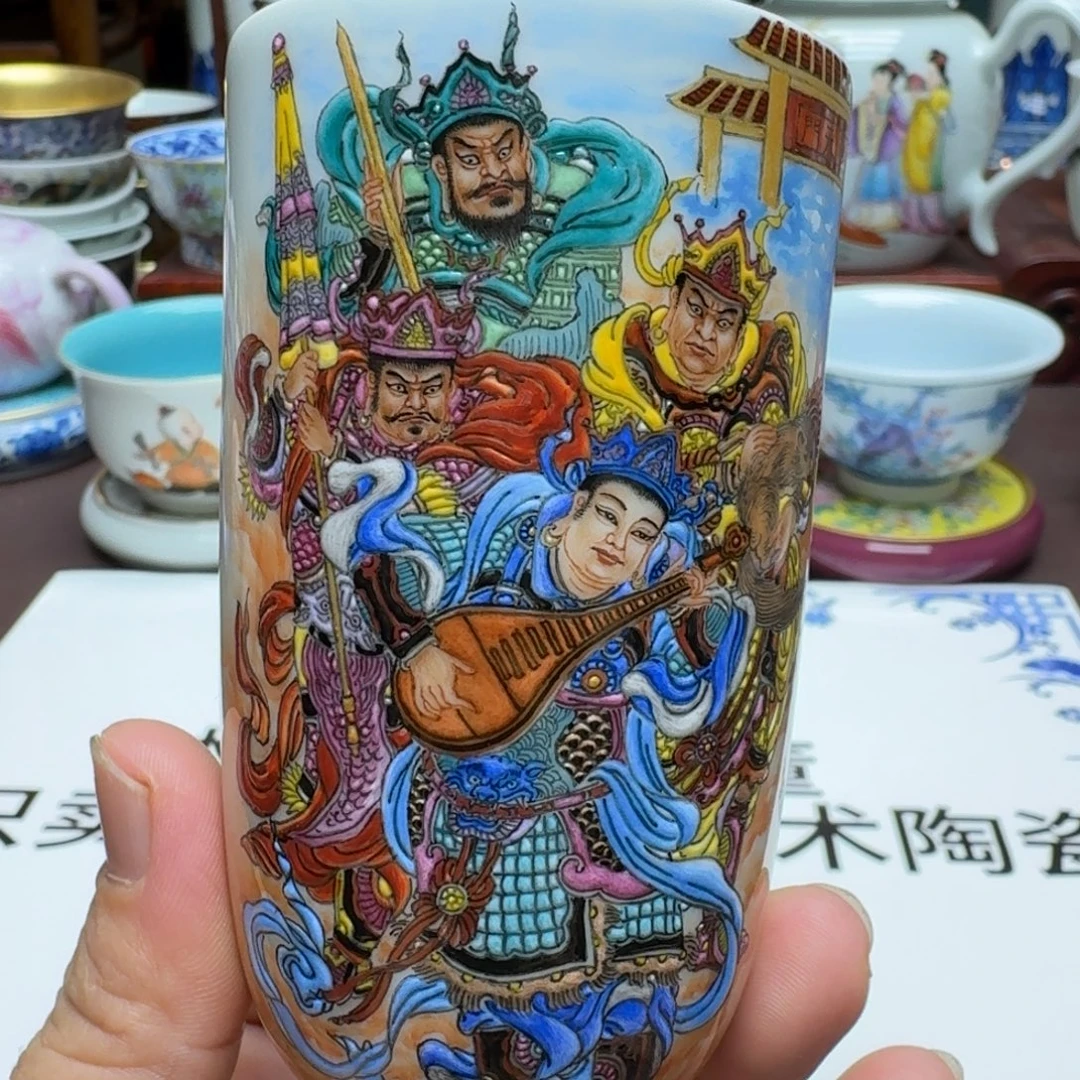 景德镇手工手绘展示