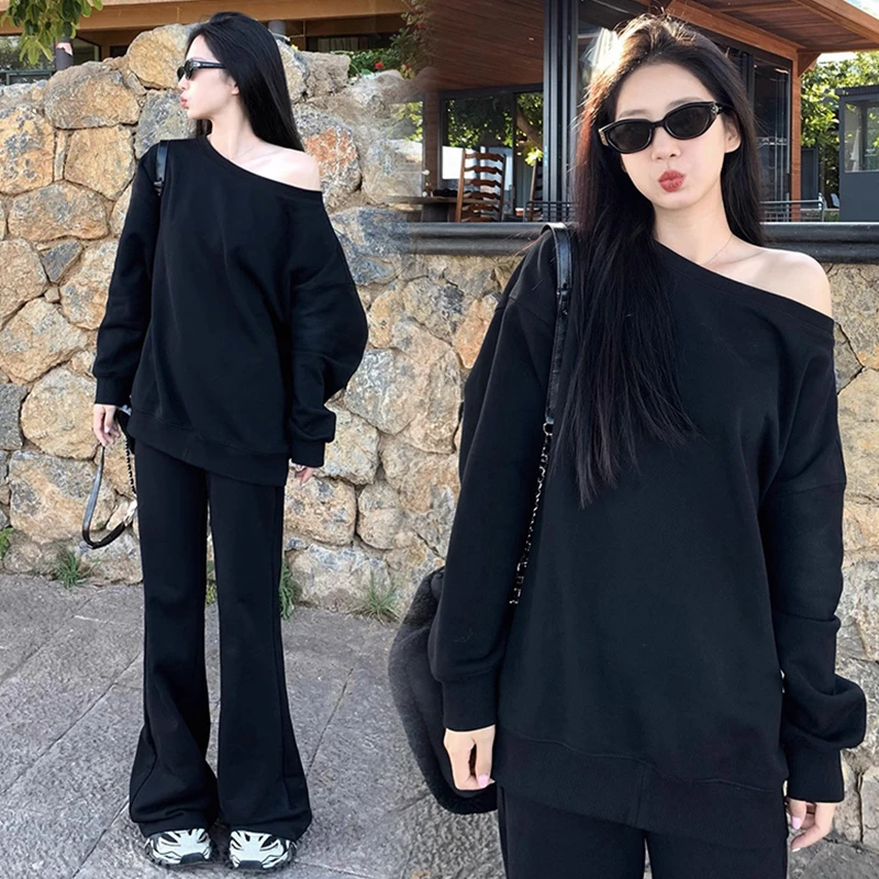 孕妇秋季外穿轻熟风宽松韩版高级感时尚穿搭套装休闲显瘦套装秋装