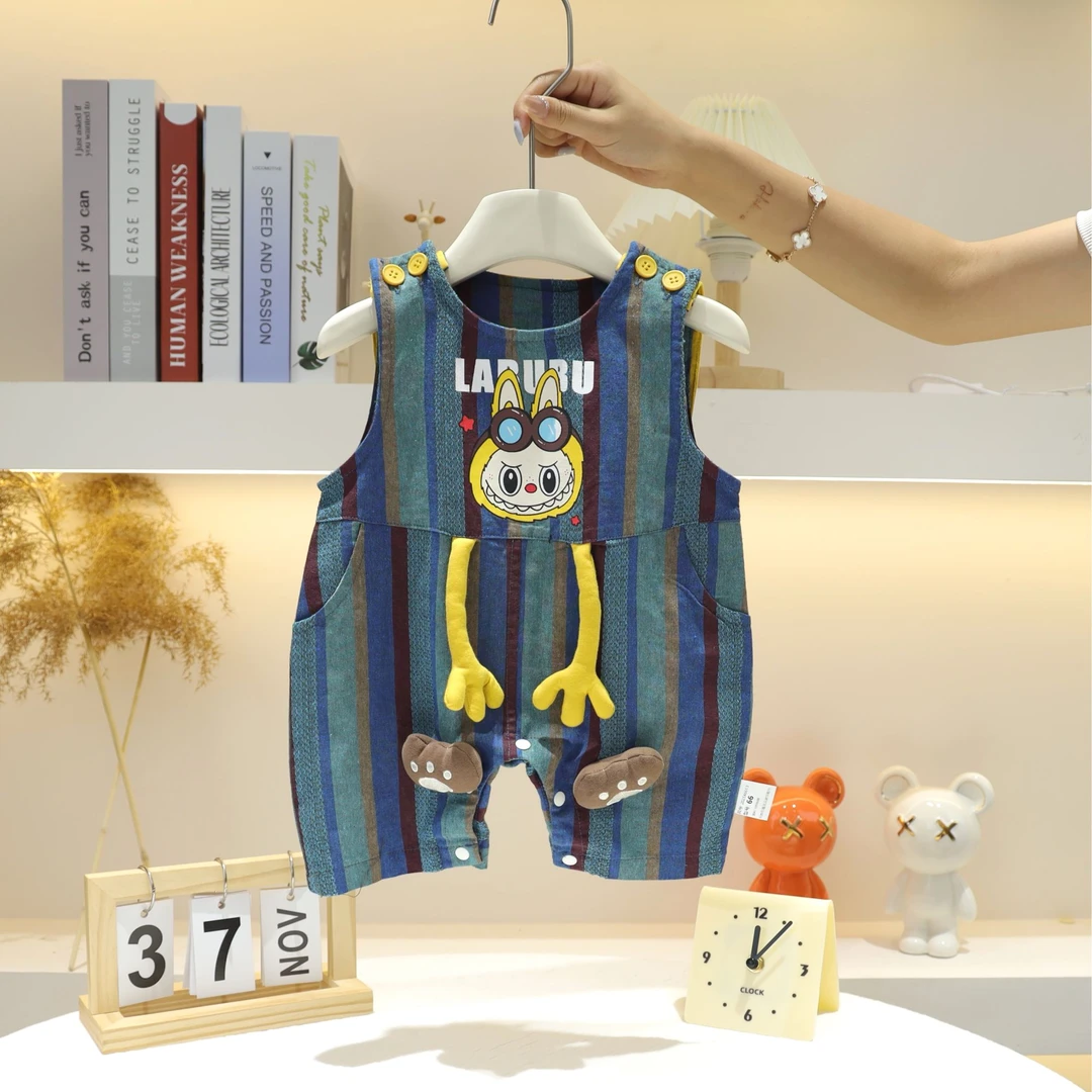 主播推荐婴幼儿A类夏季薄款男女宝纯棉2025年款衣服儿童-新