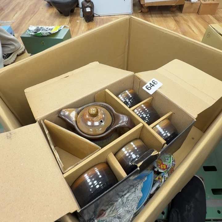 瓷片工艺品摆件瓷器摆件正能量