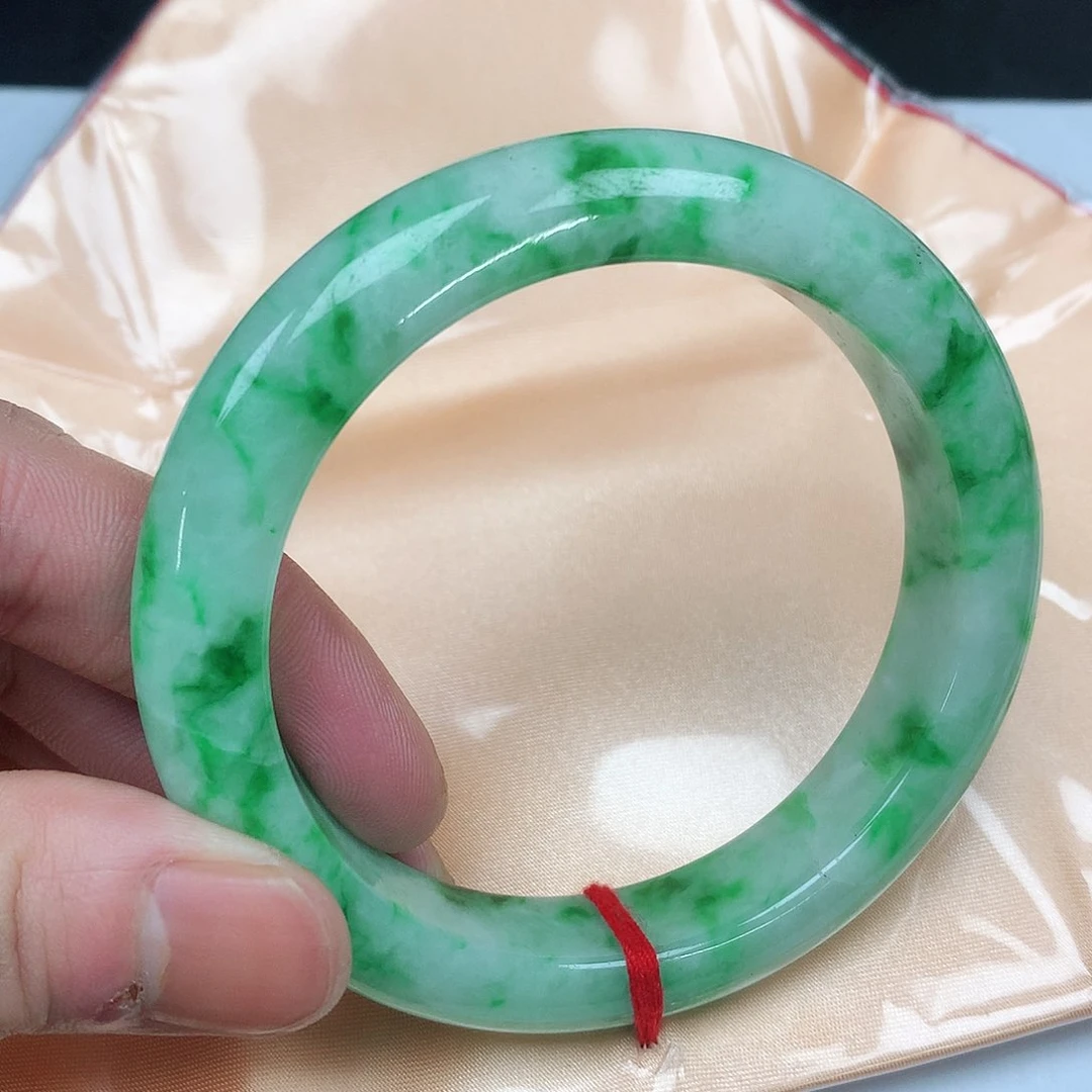翡翠手镯未镶嵌圈57