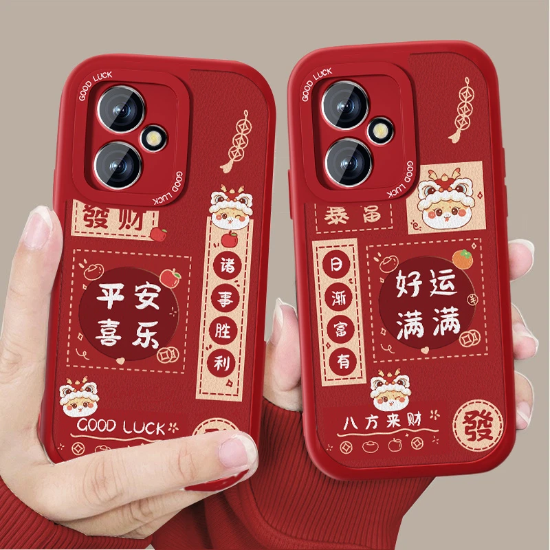 适用华为荣耀400手机壳荣耀400pro新款ultra發财全包套小羊皮防摔