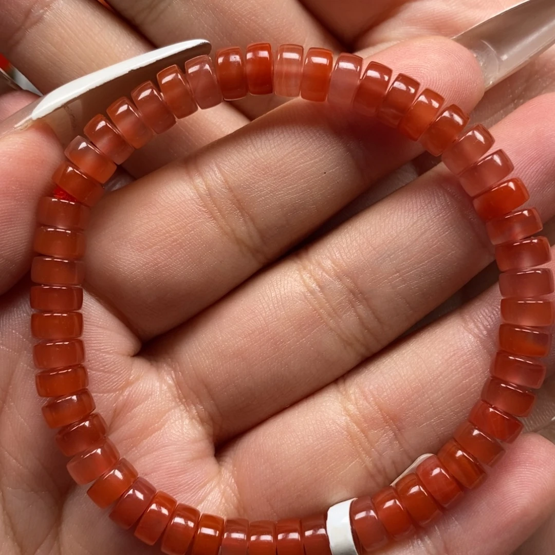 南红玛瑙未镶嵌手串