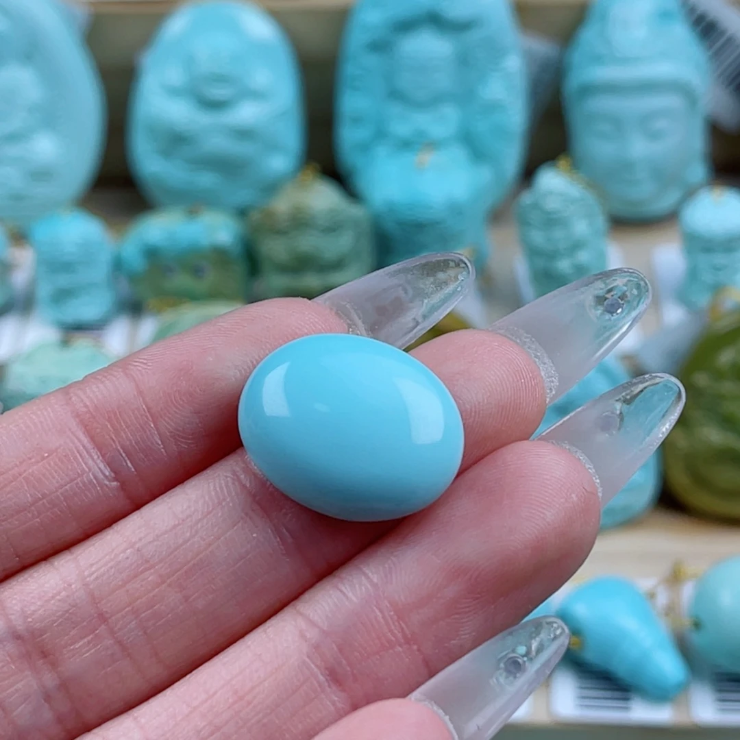 绿松石未镶嵌珠宝奇石