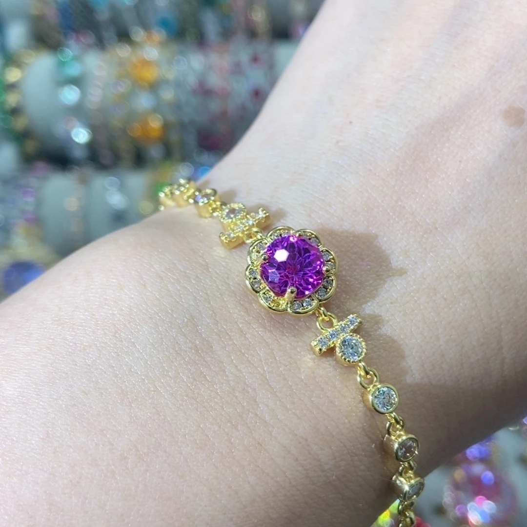 6锆石（处理）手链