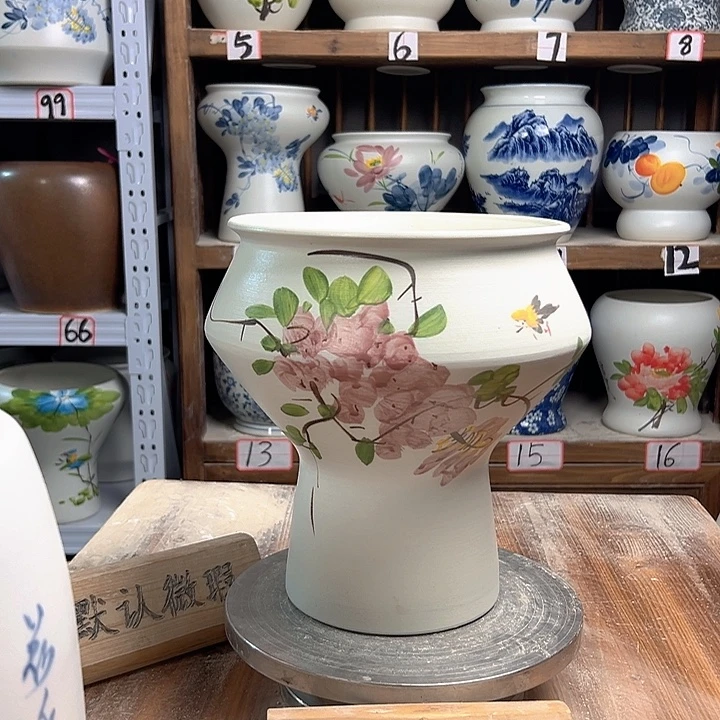 陶高脚紫藤陶瓷陶瓷陶瓷