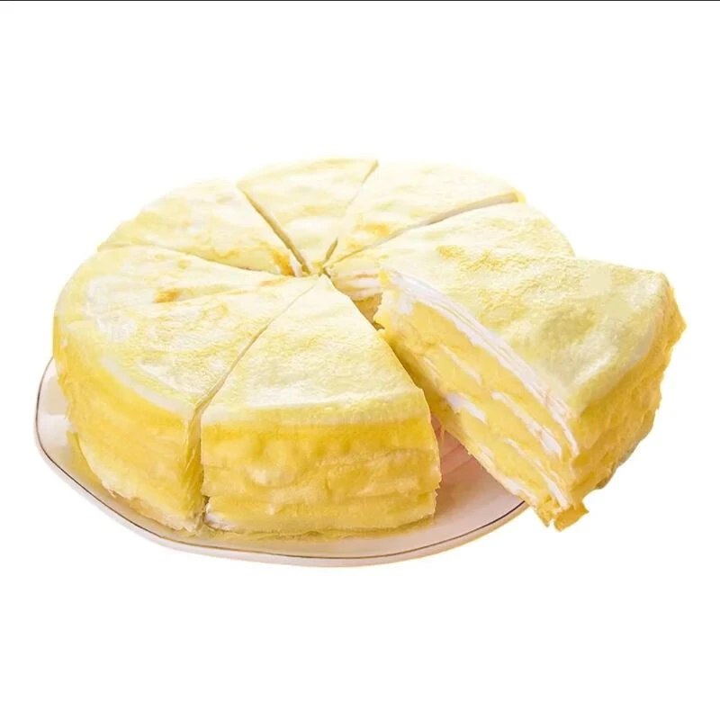 【榴一口】榴莲味千层蛋糕 270g/盒