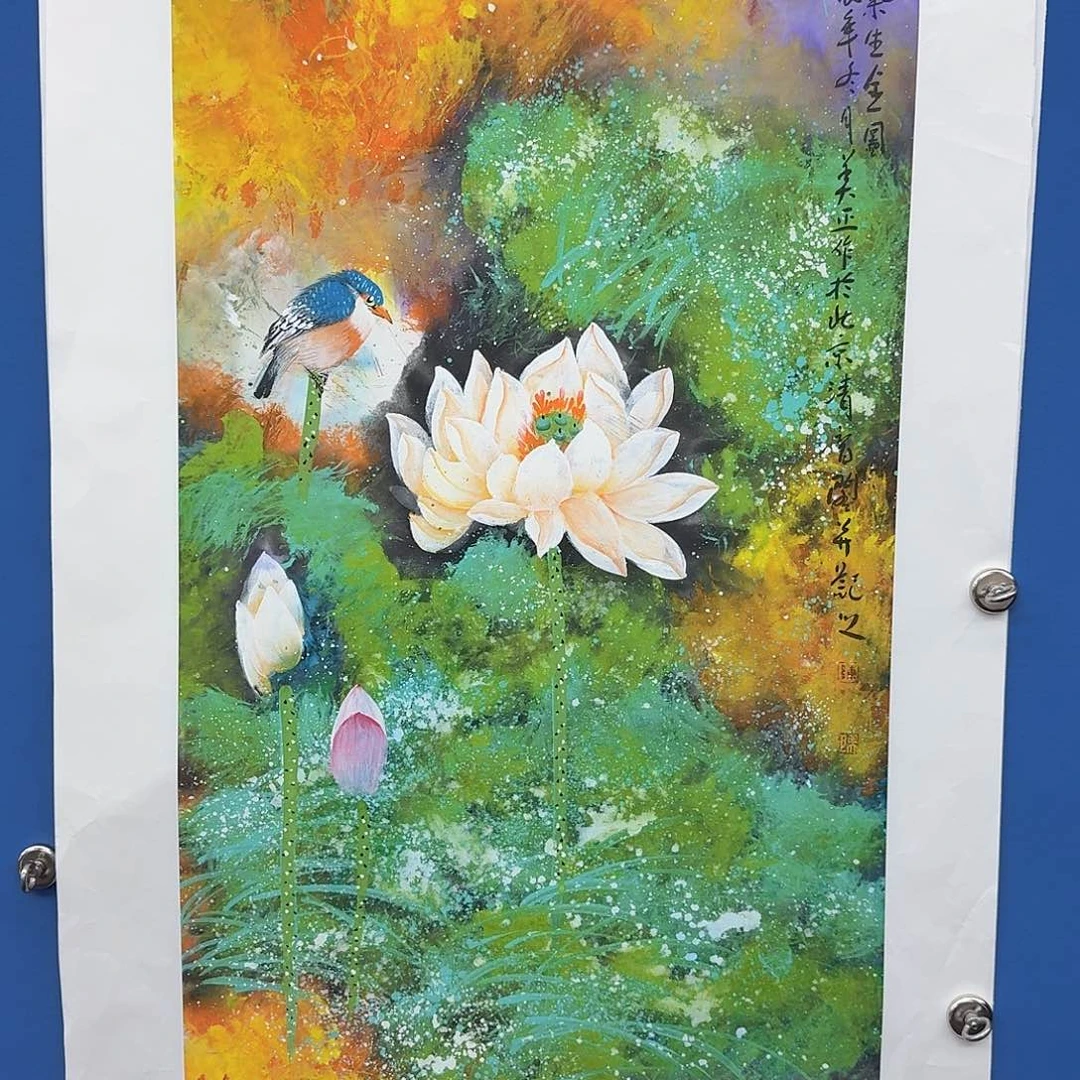 国画多次参加国内外大型画展