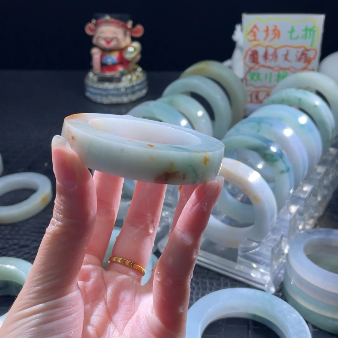 定制翡翠未镶嵌50-54正圈