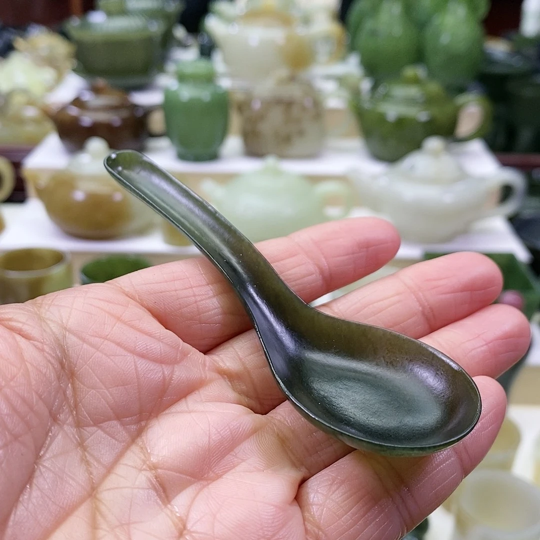 和田玉勺子未镶嵌