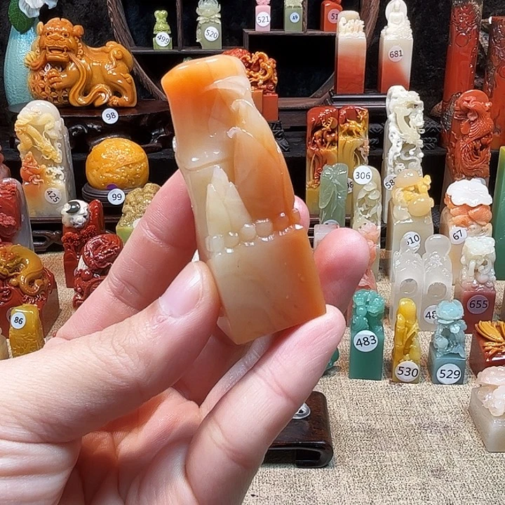 寿山石印石寿山石印章