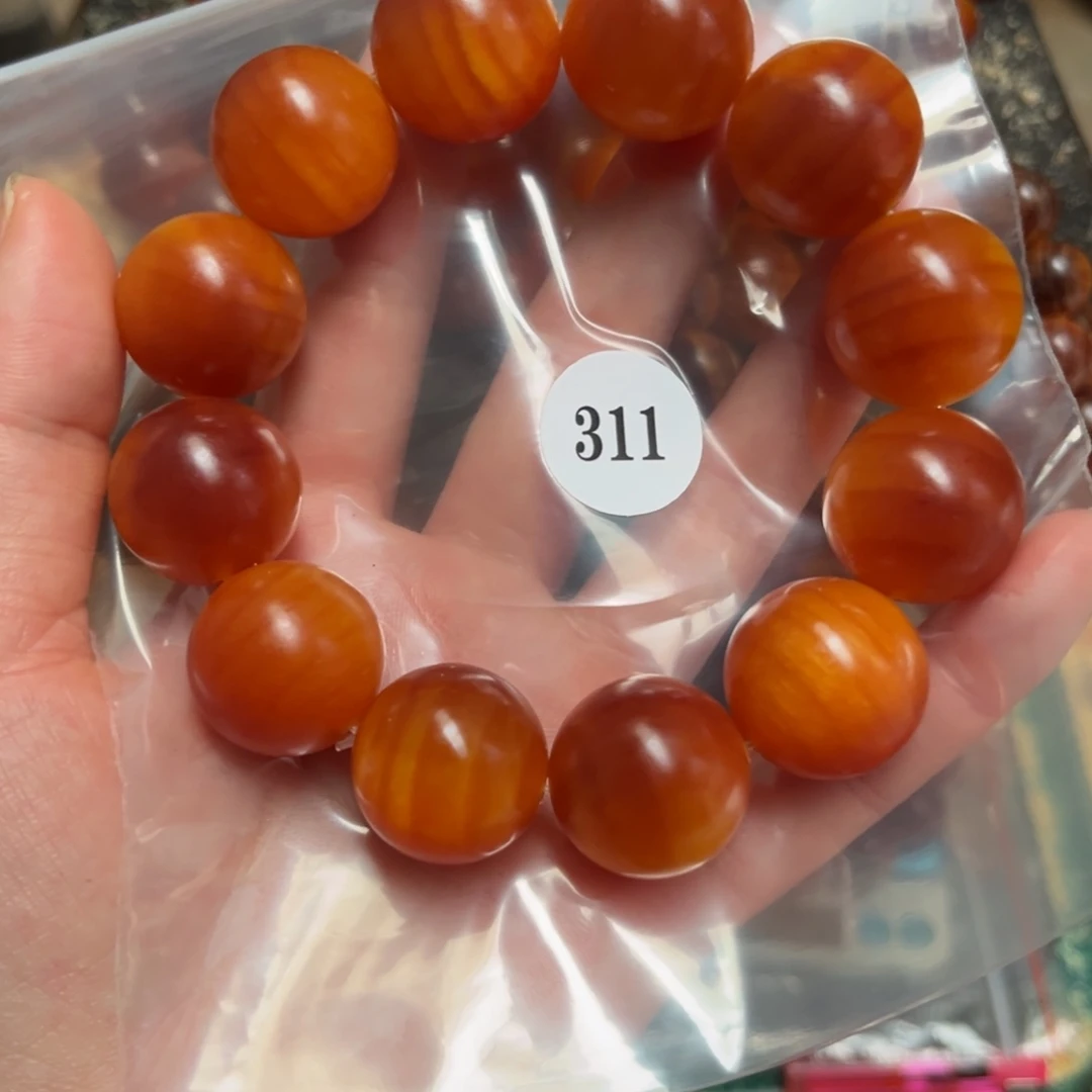 松木（琥珀木）手串/手链Y**.311号2.1包浆