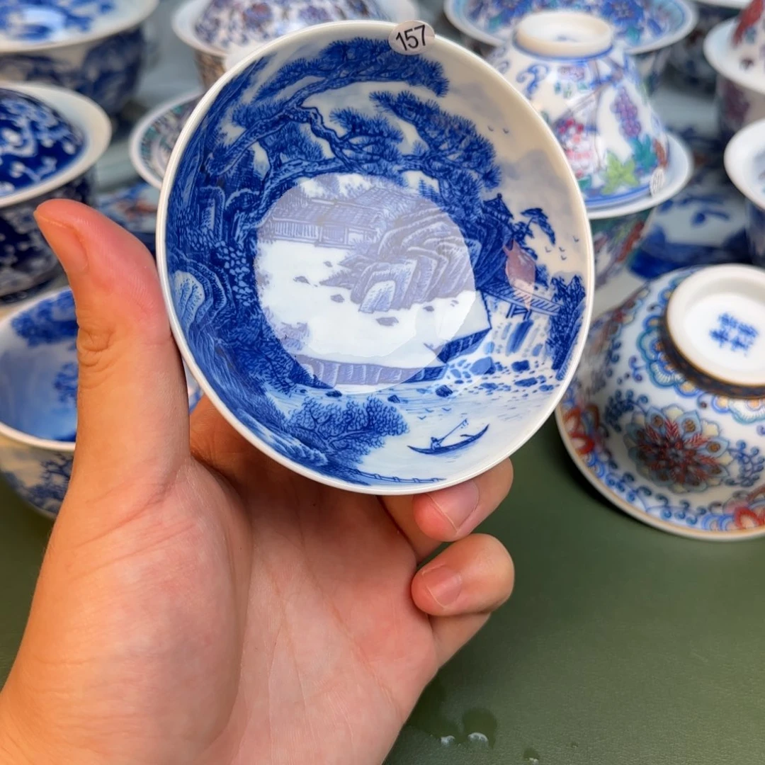 彦祖纯手工手绘茶具157
