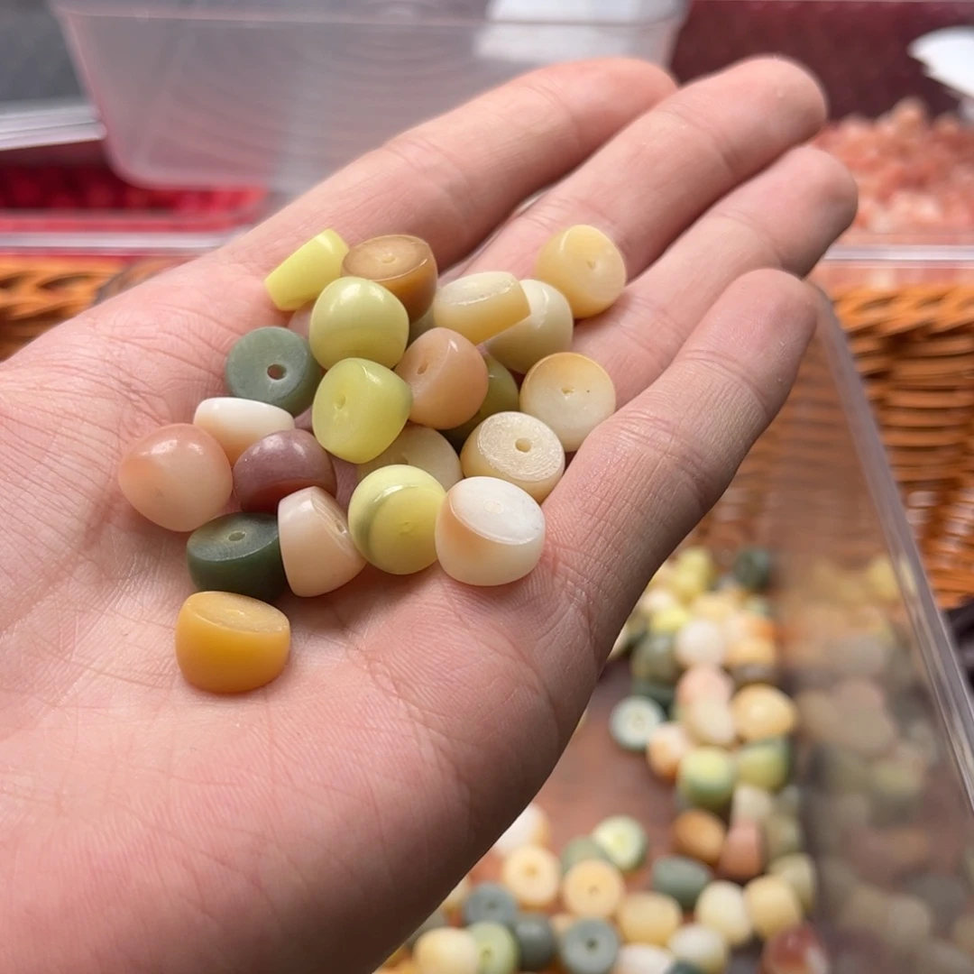 【闪购商品】白玉菩提吊坠z12/108颗微瑕大肠