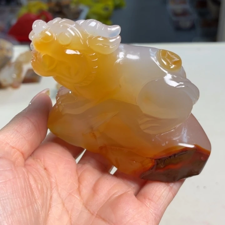 玛瑙/玉髓未镶嵌吊坠(不含链)