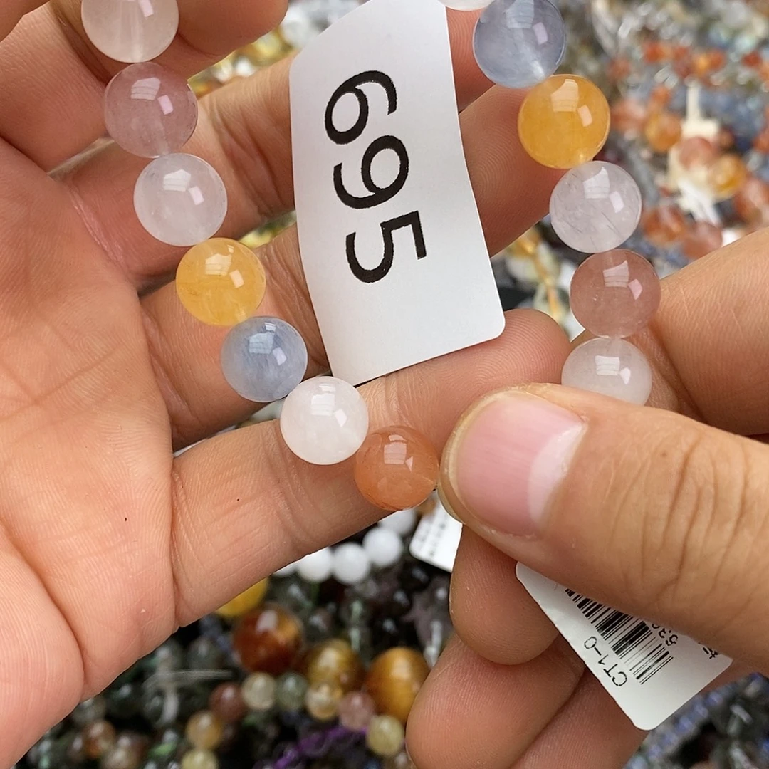 未镶嵌水晶手链手链
