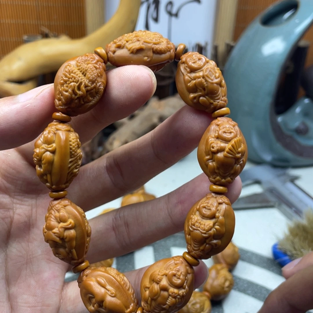 橄榄核手串/手链橄榄核雕工艺手串5119