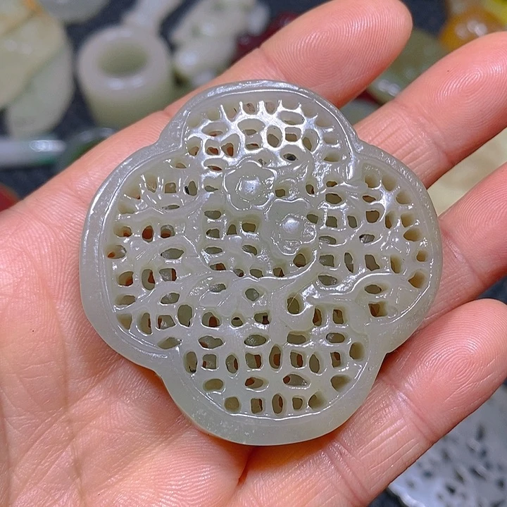 吊坠白玉菩提精选