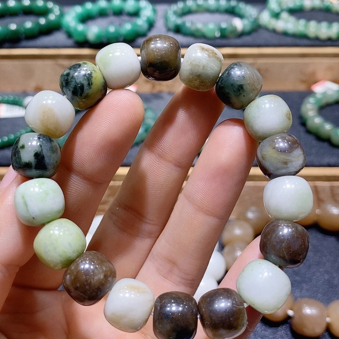 独山玉未镶嵌手串