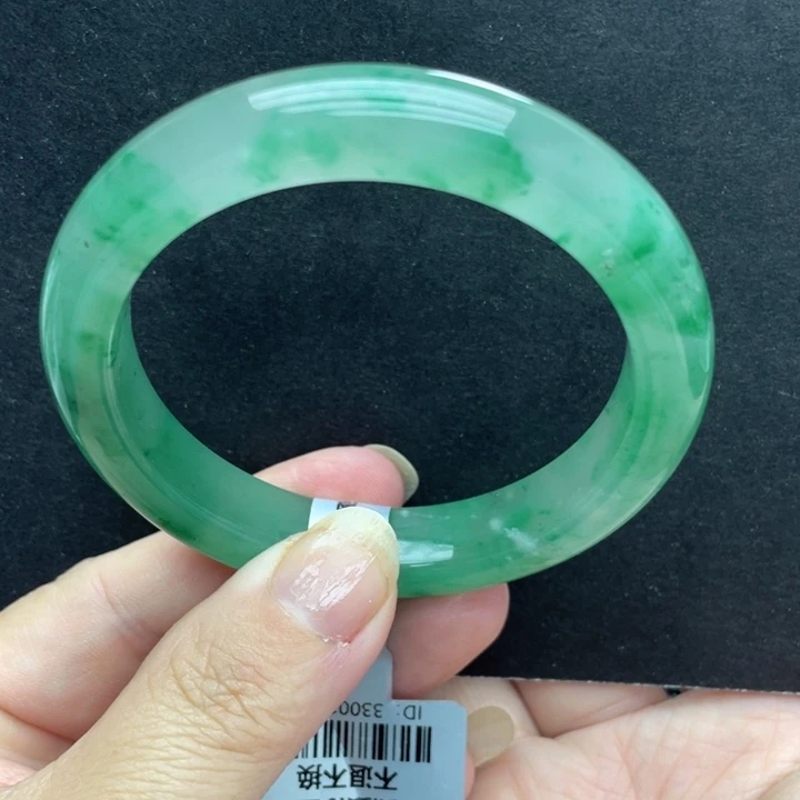 石英质玉未镶嵌手镯5-54.9