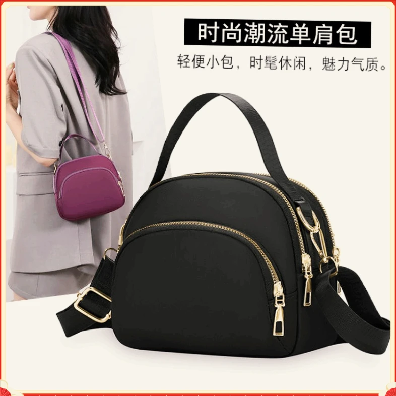 时尚斜跨MINI牛津布女包手提斜挎帆布包手机迷你小包包2023新款AA