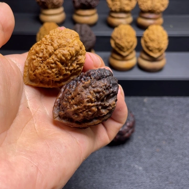吊坠文玩核桃F鳄鱼头40