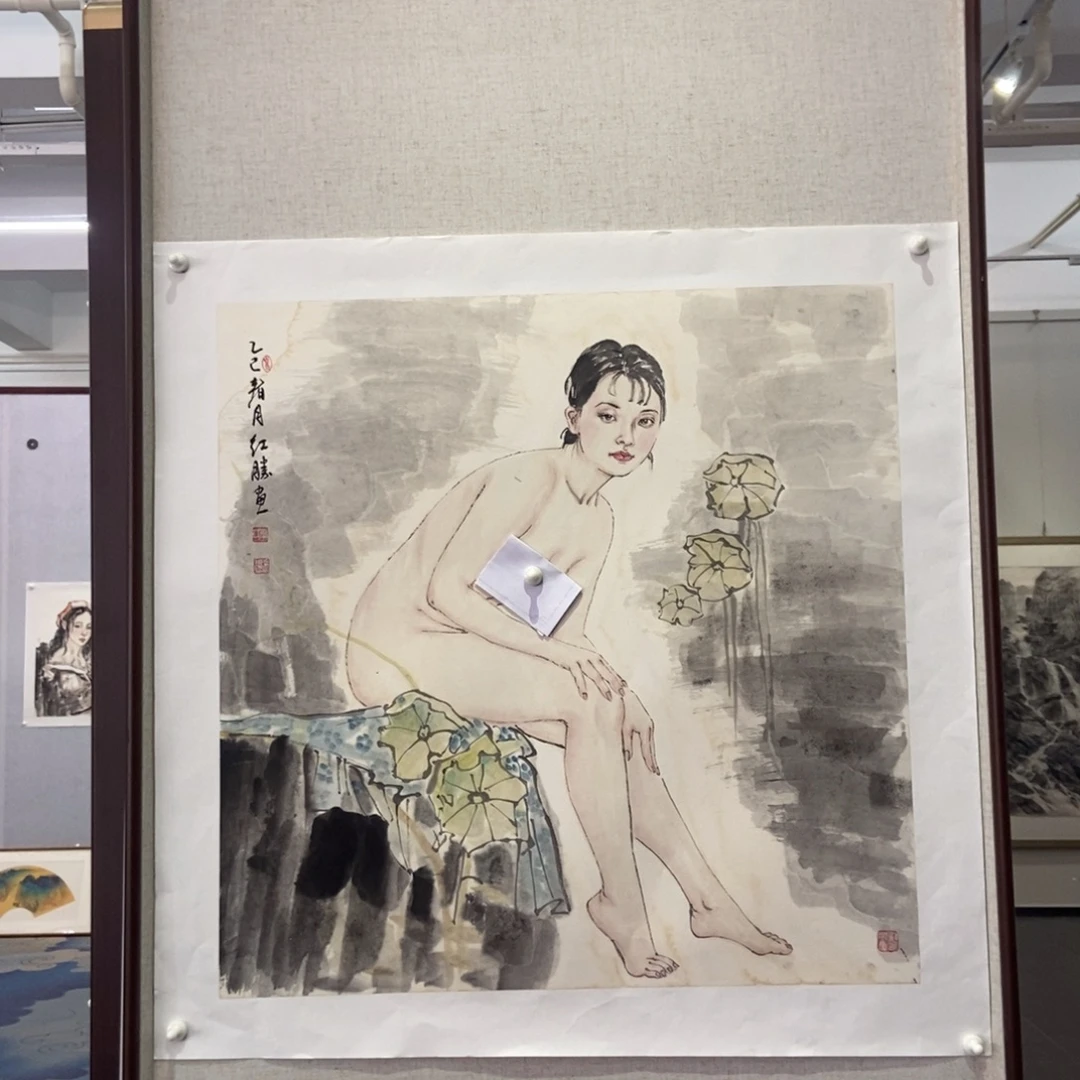 用***6国画墨鱼精品墨鱼精品