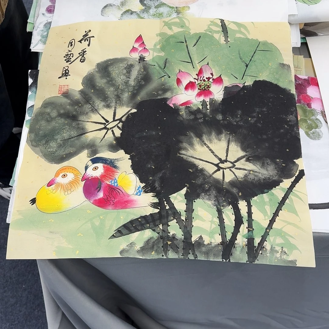 国画纯手绘作品欣赏