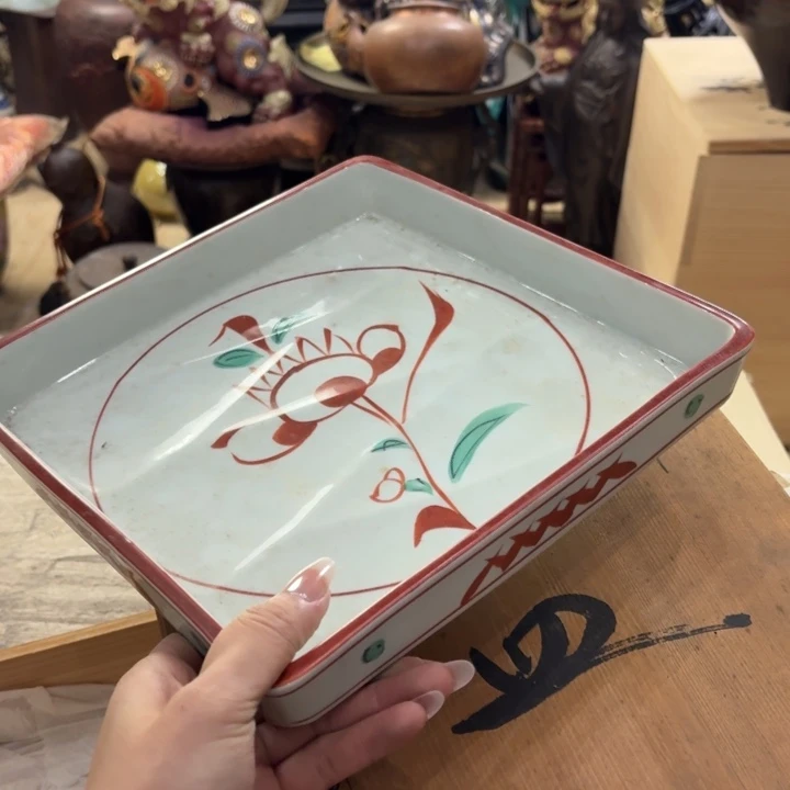 陶瓷古美术置物摆件