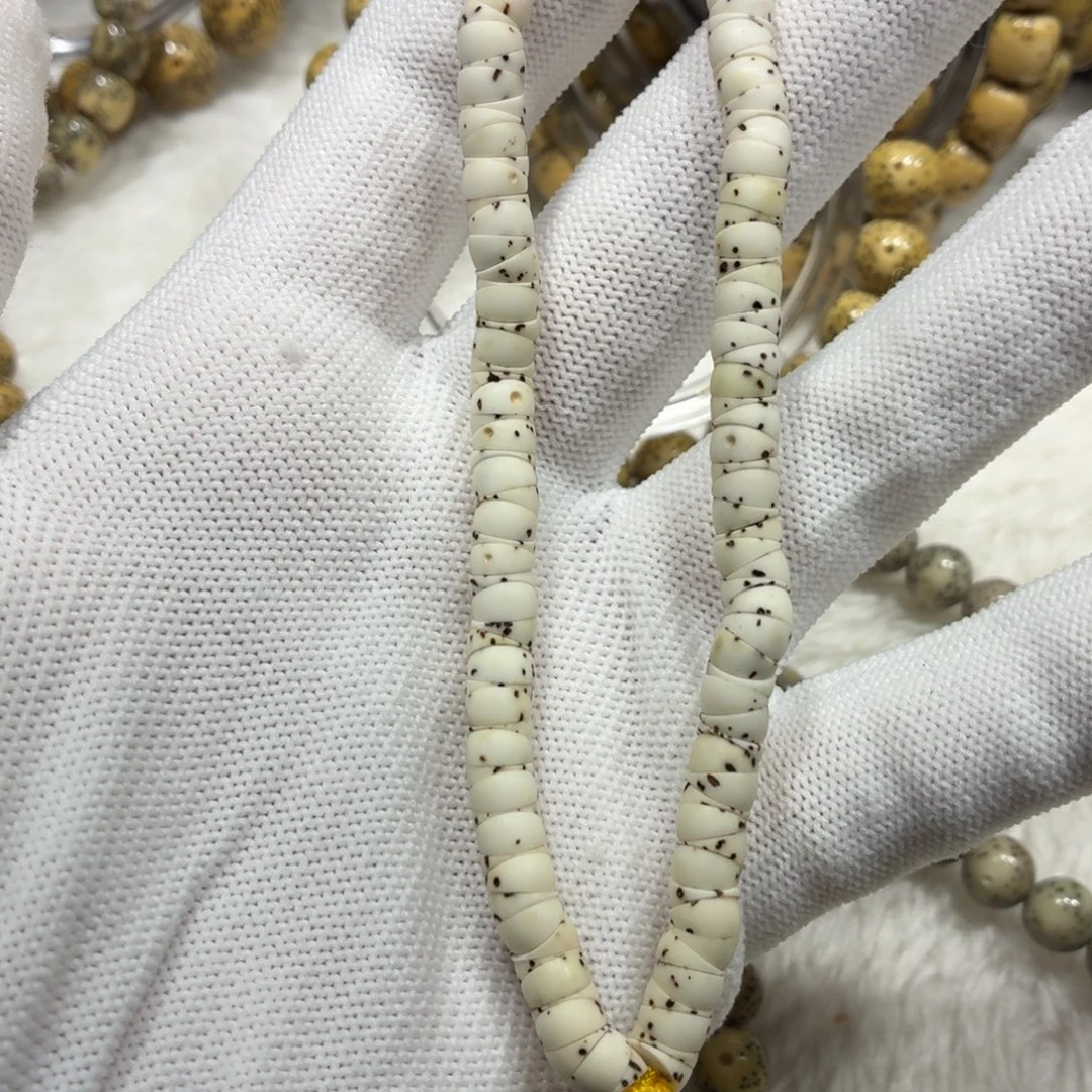 星月菩提手串瓷白6大肠