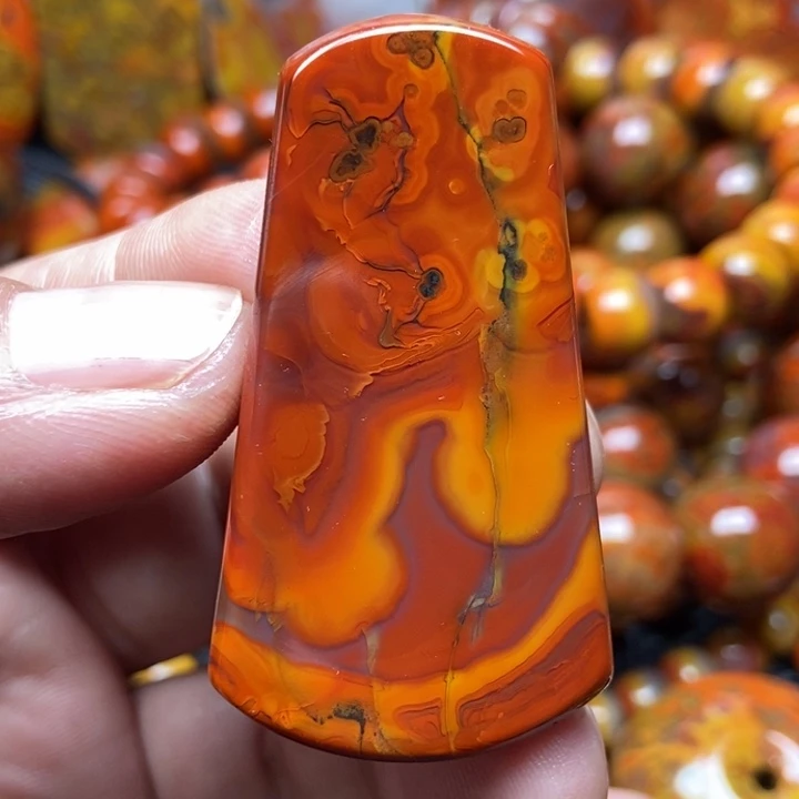 玛瑙/玉髓吊坠未镶嵌