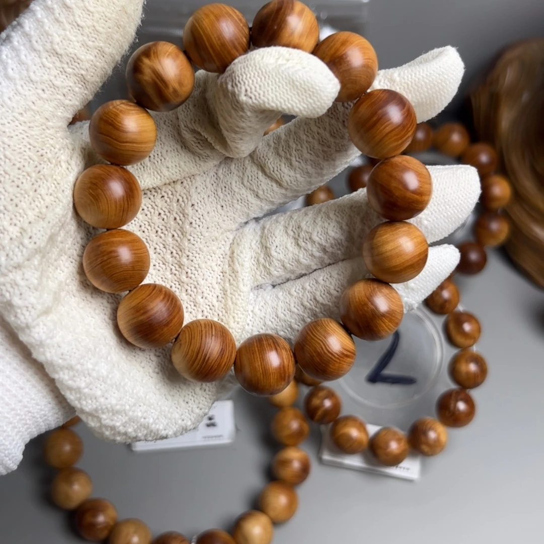 柏木（崖柏）太行崖柏手串15微瑕