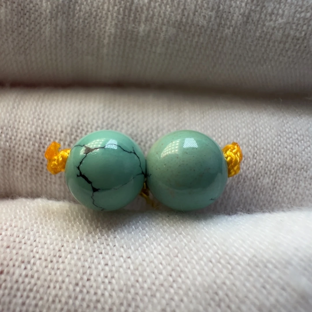 绿松石未镶嵌配饰7.2mm