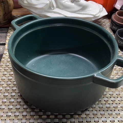 微瑕，明火，口径19高度9无盖