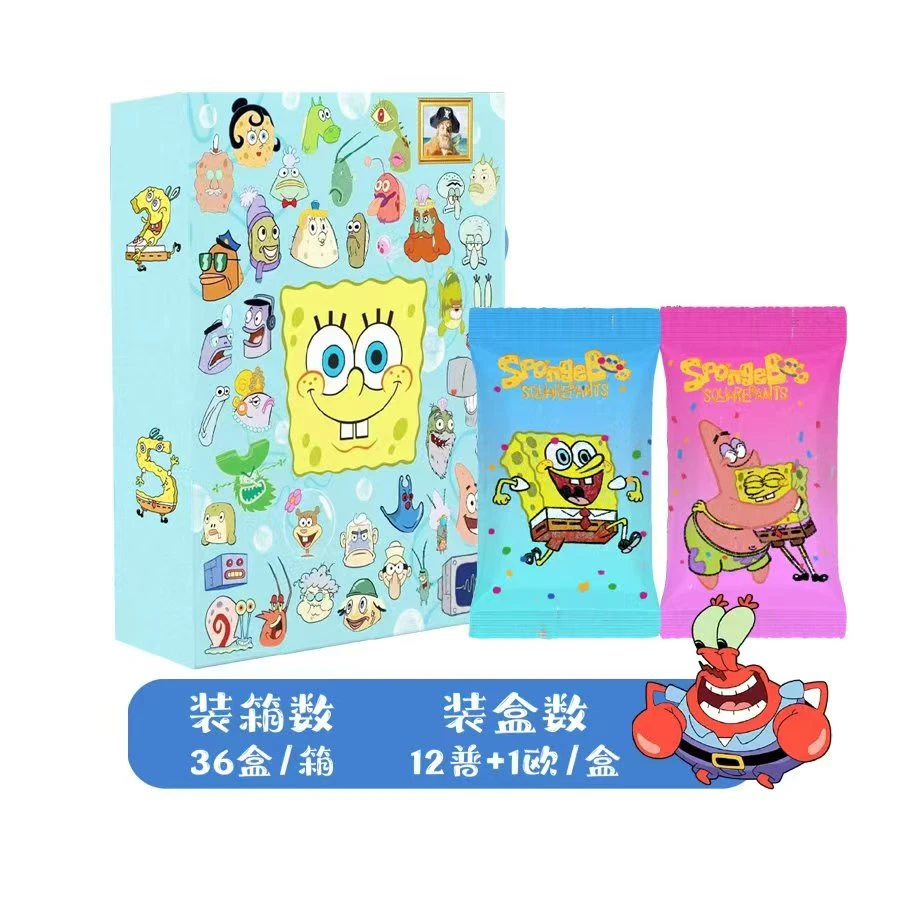 【欧剧情】卡布奇诺海绵宝宝第一弹动漫卡牌盲盒（默认代拆）