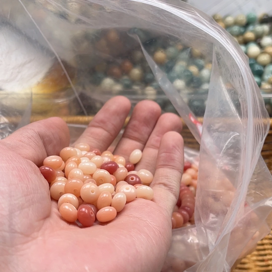 【闪购商品】白玉菩提吊坠z9/100+50颗微瑕算盘