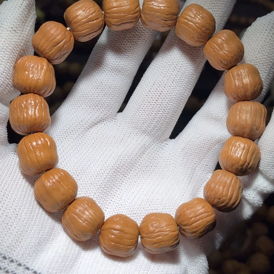 猴头核桃吊坠14+金条南瓜手串全品无瑕无修无药